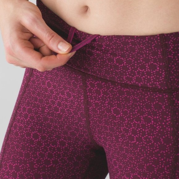 Lululemon Tight Stuff Tight Star Pixel Bordeaux Dr - Picture 5 of 6